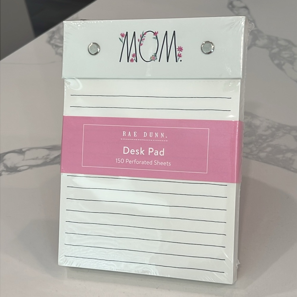 Rae Dunn M🌸M Desk Pad. - Picture 12 of 16